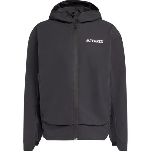 ADIDAS TERREX MT SOSH JA Herren Outdoorjacke - Funktionsjacke für Herren, ideal für Wandertouren und City-Trips. Mit recyceltem Material, dehnbarer Passform und rucksackkompatiblen Taschen für optimale Bewegungsfreiheit und Kälteschutz.