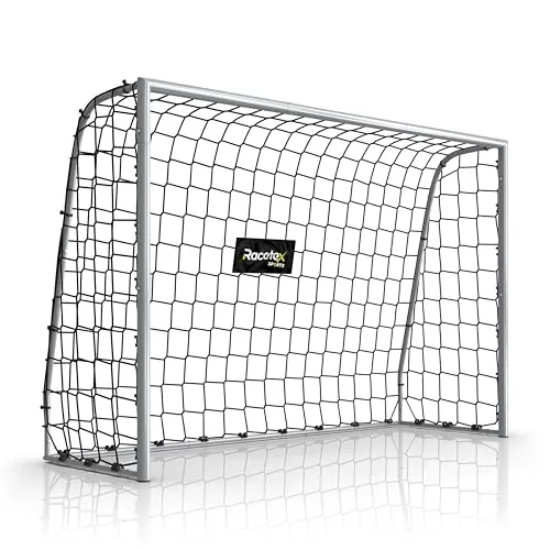 Produktbild Racetex Fußballtor für Garten – Wetterfestes Fußballtor mit stabilem Metallrahmen