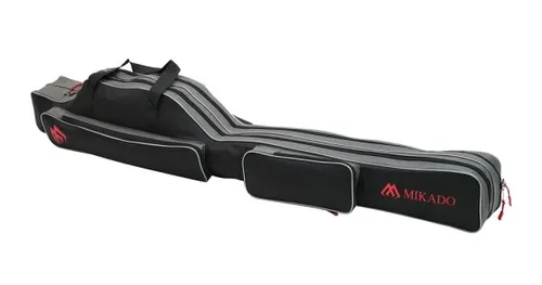 Produktbild Mikado Rutenfutteral 2 Fächer Schwarz 160cm