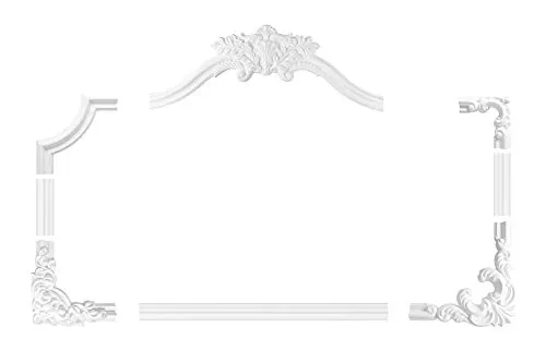 Wand und Deckenumrandung | Segment | Stuck | Fries | PU | stoßfest | Perfect | AD301-15