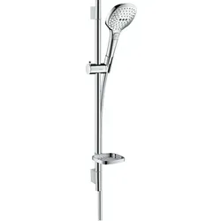 hansgrohe Raindance Brausestange 26620000 Select E120, chrom, 65 cm - Brausegarnituren mit eleganter chrom Oberfläche, inklusive 3-Jet Handbrause für individuelles Duscherlebnis.