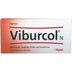 Viburcol N Zäpfchen 12 St - Praktische Zäpfchen für die Anwendung bei Unwohlsein, einfach in der Handhabung und ideal für die ganze Familie.