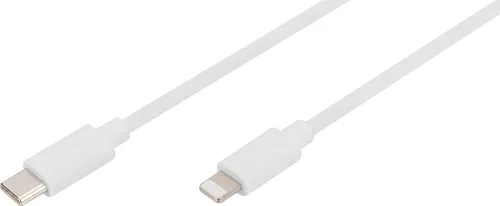 DIGITUS Daten- & Ladekabel Apple Lightning - USB-C 2,0 m weiß
