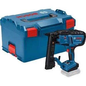 Bosch Elektrotacker GTH 18V-38 M – kabellose Freiheit - Tacker für Klammern 10-38 mm, ideal für Möbel und Deckenmontage. Einhändiges Bedienen, variable Einschlagtiefe und hohe Magazinkapazität für effizientes Arbeiten.