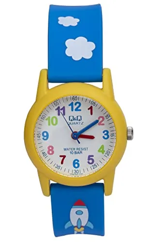 Citizen Unisex Kinder Analog Quarz Uhr mit Harz Armband VR99J003Y