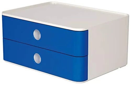 HAN Schubladenbox Smart-Box Allison stapelbar royal blue in blau von HAN