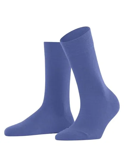 FALKE Damen Sensitive Berlin W Socken, Blau Water 6550, 35-38 - Outdoor Socken für Damen, aus hochwertiger Merinowolle und Baumwolle mit Komfortbund für optimalen Tragekomfort und gutes Fußklima, ideal für Diabetiker und alle, die Wert auf Nachhaltigkeit legen.