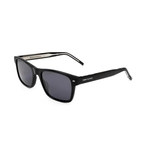 Tommy Hilfiger TH 1794/S 807 BLACK Herren Sonnenbrille - Herren Sonnenbrille mit schwarzem Rahmen, stilvolles Design für den perfekten Sommerlook.