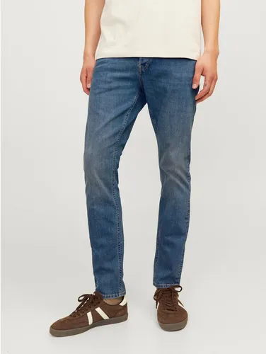 Jack & Jones Slim-fit-Jeans JJIGLENN JJORIGINAL CB 774 NOOS blau 30 - Modische Slim-fit-Jeans aus elastischem Denim für optimalen Tragekomfort, ideal für jeden Anlass. Pflegeleicht und mit angesetztem Bündchen für einen perfekten Sitz.