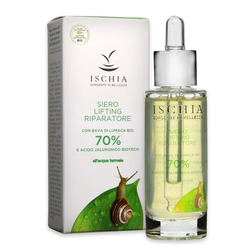 Ischia Serum Lifting Bava Von Schnecke Bio 70% Reparateur Antiage Frau 30ml
