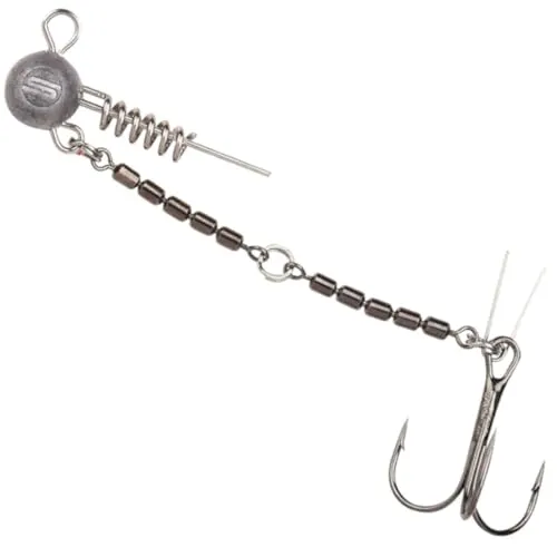 Spro Spinnsystem für Gummifische Scew in Swivel 360 Rig, Gewicht/Länge/Hakengröße:7g - 5.5cm - Gr. 2