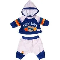 BABY born Jogging Anzug Navy 43cm, Puppenzubehör