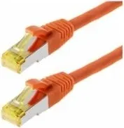 helos Patchkabel S/FTP (PIMF) CAT 6a orange 1,0m 118186