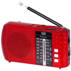 Trevi RA 7F20 BT Tragbar Analog & Digital Rot - Rot