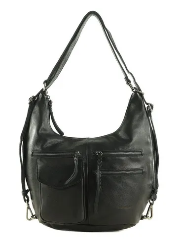 FREDsBRUDER Schultertasche Hybrid Hobo Bag in schwarz von FREDsBRUDER
