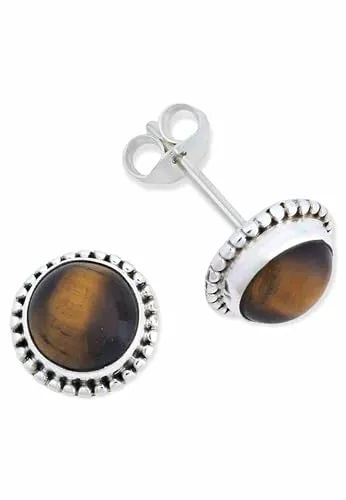 Ohrringe Braun von mantraroma