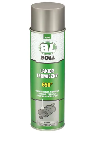 Boll 001018 Spraydose Thermolack 650 °C silber 500 ml | Sprühdose Thermo hitzebe