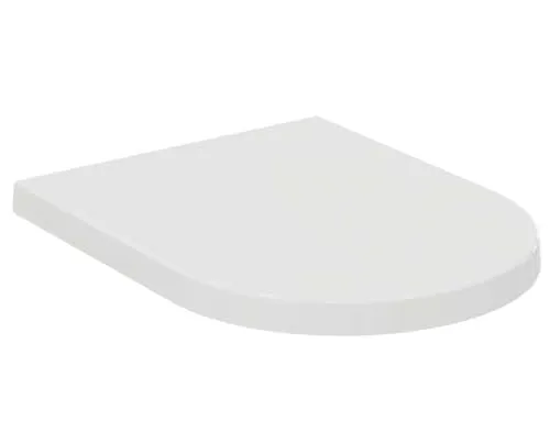 Ideal Standard Blend WC-Sitz T376001 Softclosing - Hochwertiger WC-Sitz aus Duroplast mit abnehmbaren Edelstahl-Scharniere für einfache Reinigung und langlebige Nutzung.