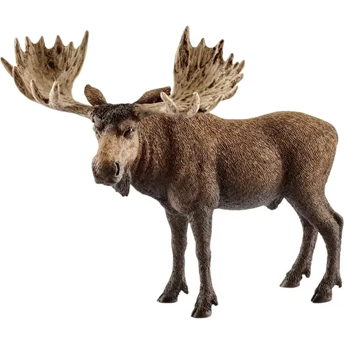 Wild Life Elch Bulle Spielfigur von schleich® Wild Life