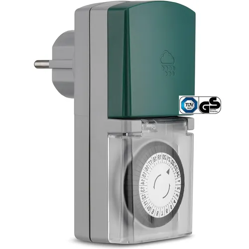 Produktbild GAO Zeitschaltuhr aussen Garten TÜV/GS-Zeichen Mechanische Tageszeitschaltuhr