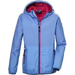 Killtec Funktionsjacke KOS 138 GRLS - Jeansblau, Größe 128 - Funktionsjacke für aktive Kinder, wasserabweisend und atmungsaktiv, perfekt für Outdoor-Abenteuer.