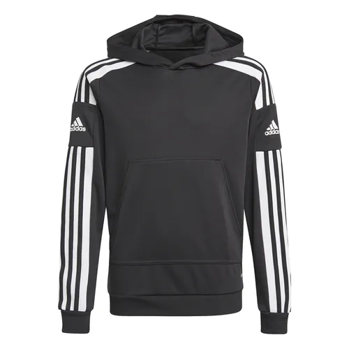 Adidas Squadra 21 Hoodie Kinder - schwarz, Feuchtigkeitsabsorbierend - Sonstiges, ideal für Teams mit feuchtigkeitsabsorbierender AEROREADY Technologie für ein angenehm trockenes Tragegefühl beim Training.