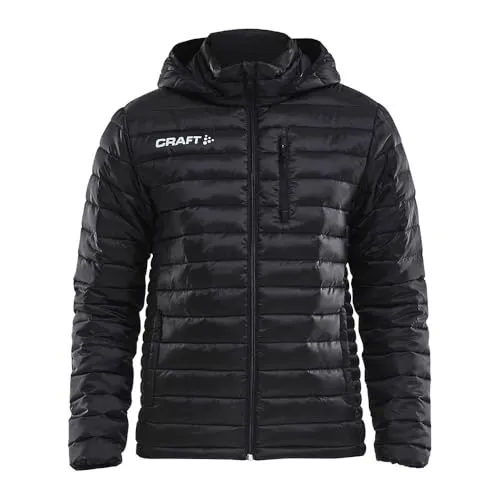 Craft Isolate Jacket Men 3XL Black - Funktionsjacke für Outdoor-Aktivitäten - Hochwertige Funktionsjacke für Herren, wind- und wasserabweisend, ideal für sportliche Aktivitäten bei wechselhaftem Wetter.