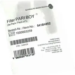 PARI Filtereinsatz neu Typ 38 und 85 5 St von PARI