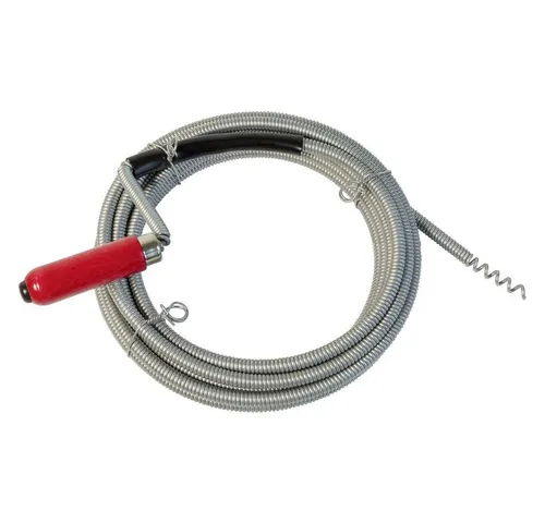 Dönges Rohrreinigungspumpe Rohrreinigungswelle - Wasserpumpen - Effektive 3m Rohrreinigungswelle mit 5mm Kopf-Durchmesser für die gründliche Beseitigung von Verstopfungen in engen Rohren. Langlebig und einfach zu handhaben!