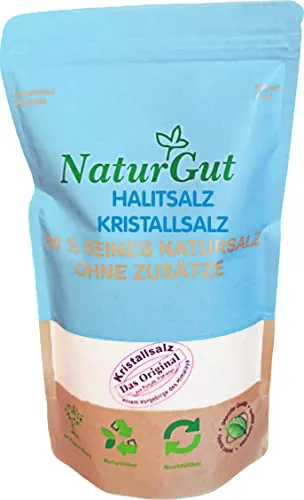 Sensecare Halitsalz Kristallsalz aus einem Vorgebirge des Himalaya Punjab/Pakistan 500g reines Halit-Salz
