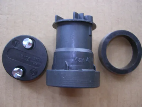 Illu Fassung E27 mit Dichtung / Dichtring für Lichterkette,Thermoplast