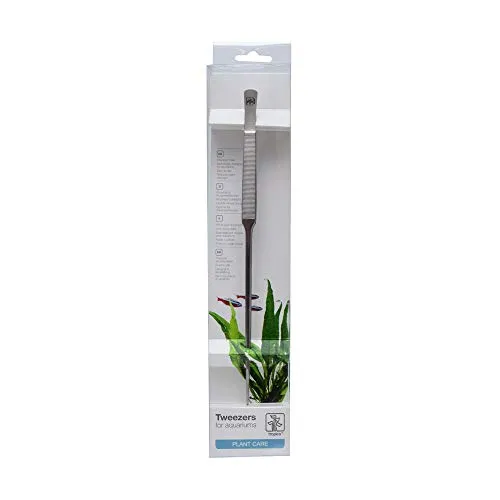 カミハタ Edelstahl Aquascaping Pinzette, 25 cm, für Aquarien, Fisch