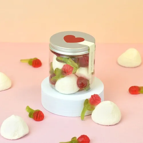 Rosen in der Dose - 115 g, Valentinstagsgeschenk