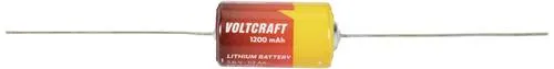 VOLTCRAFT ER 14250 AX Spezial-Batterie 1/2 AA Axial-Lötpin Li-SoCl2 3.6V 1200 mAh 1St.