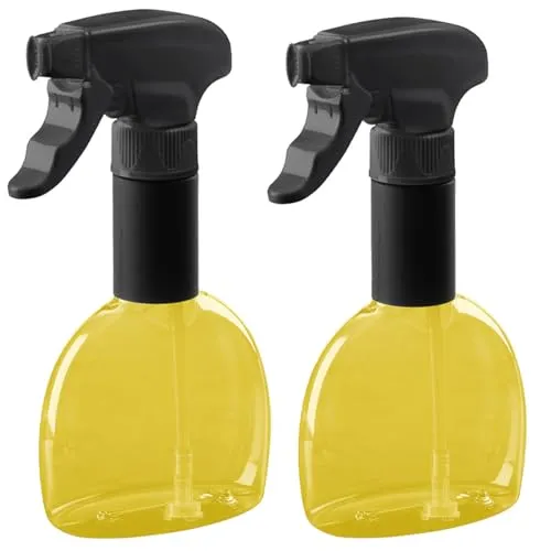 Rosenstein & Söhne Grill Öl-Sprühflasche: 2er-Set Speiseöl-Sprühflaschen, 280ml, BPA-frei, lebensmittelecht (Essig & Öl-Sprühflasche, ergonomisch, Spray)