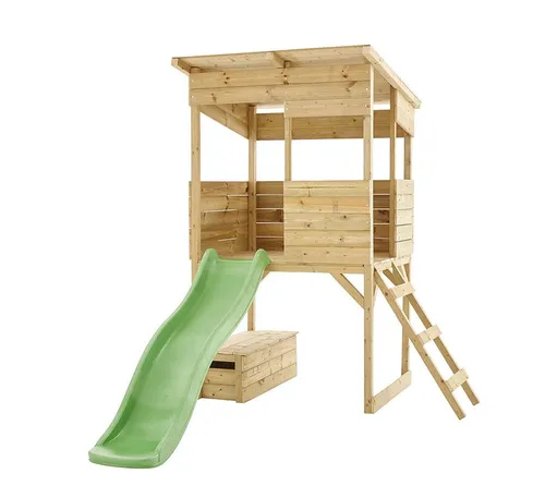 Produktbild Westmann Holz Stelzenhaus Wildnis mit Rutsche