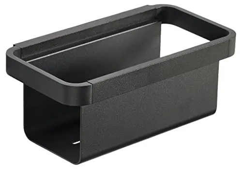 Zone Denmark Rim Duschregal, 11 x 22 cm, schwarz - Badablage mit stilvollem Design, perfekt für Shampoos und Pflegeprodukte in Ihrer Dusche.