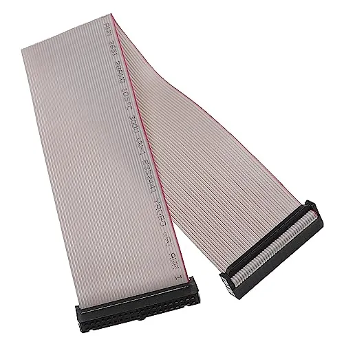 vhbw GPIO Verlängerungskabel 40 Pin kompatibel mit Raspberry Pi Mini-Computer - Extension Flachbandkabel, Grau, 30 cm