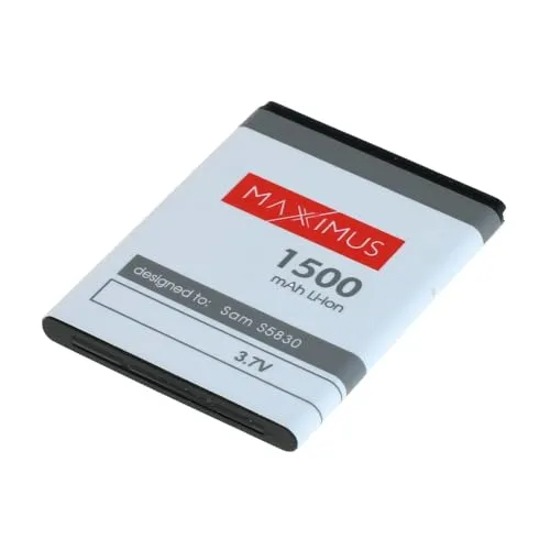 Mobilfunk Krause - Akku Maxximus für Samsung GT-S6102 / S6102 1500mAh Li-Ionen (EB464358VU)