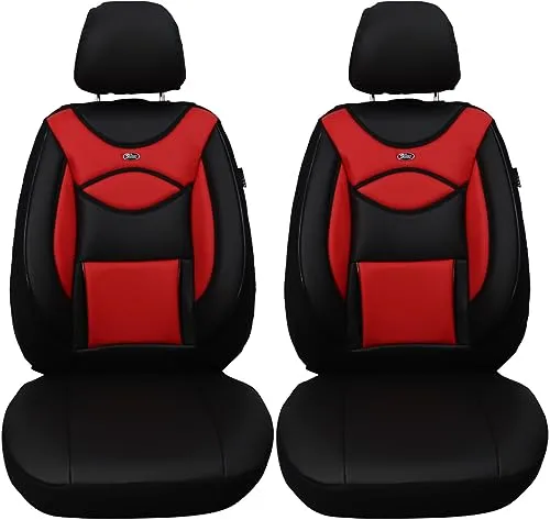 BREMER SITZBEZÜGE für Fiat Ducato Typ 250 (2006+) - Elegante 2-teilige Schonbezüge in Schwarz/Rot für Fahrer und Beifahrer. Langlebig und pflegeleicht, schützen sie Ihre Sitze vor Verschleiß und bieten höchsten Komfort. Einfache Montage mit Klettsystem.