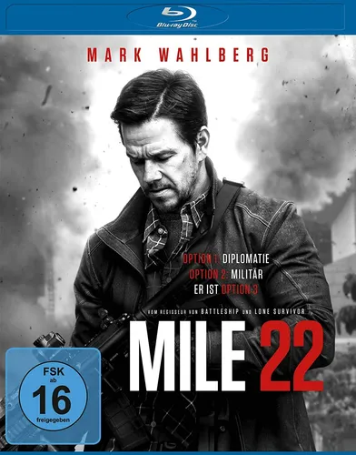 Blu-ray ° Mile 22 ° Mark Wahlberg ° NEU & OVP ° BluRay