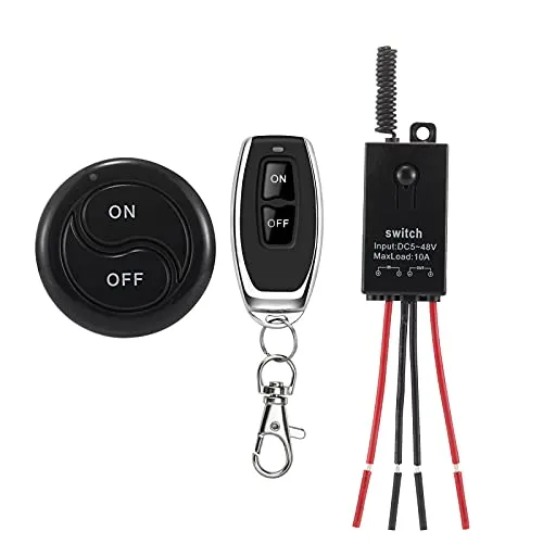 dstfuy 12V Funkschalter in schwarz von dstfuy