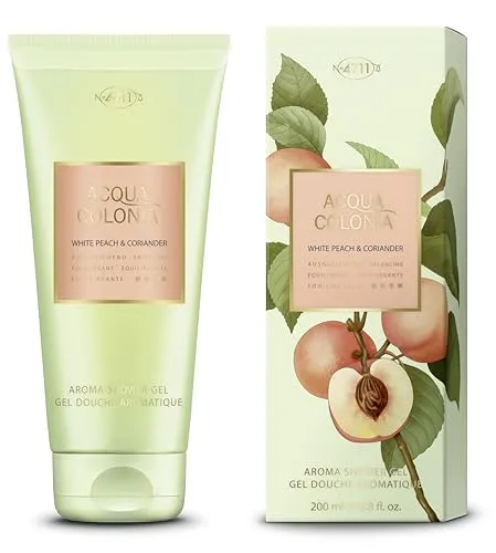 White Peach & Coriander Aroma Shower Gel