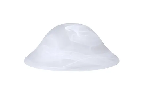 Home4Living Lampenschirm Ø 335mm - Dekoratives Alabasterglas - Lampenschirm aus hochwertigem Alabasterglas, rund mit einem Durchmesser von 33,5 cm. Ideal für Tischlampen, Pendellampen und Wandlampen mit E27-Fassung.