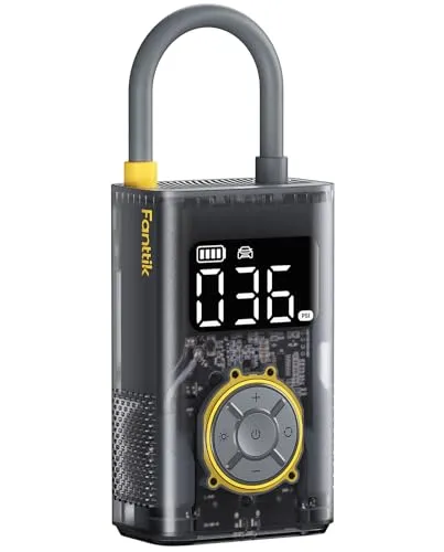 Fanttik X9 Pro Tragbare Elektronische Luftpumpe – Schnelles Aufpumpen für Sportartikel