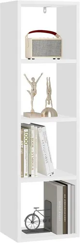 Woltu Bücherregal: Offenes Regal für Wohnzimmer, Arbeitszimmer und Kinderzimmer