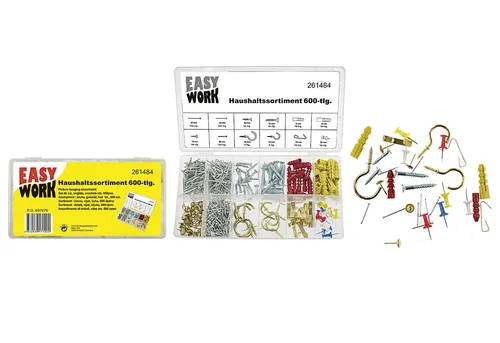 EASY WORK EW Haushaltssortiment 600-tlg 261484