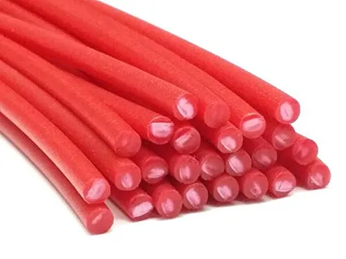 Kunststoffschweißdraht PE-HD 3mm Rund Rot (RAL3020) 25 Stäbe HDPE