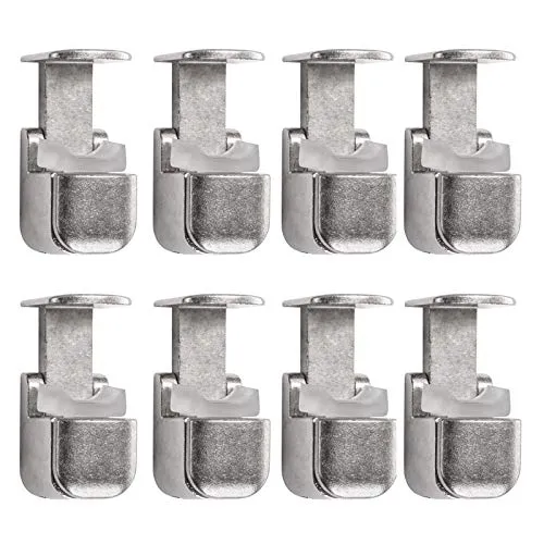 SO-TECH® Fachbodenhalter E420 Fachbodenträger Schrankbodenträger verzinkt mit Kippsicherung 8 x