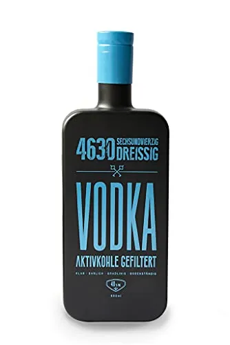 Premium Vodka | 40% Vol. (1 x 0,5 l) | Aus dem Herzen des Ruhrgebiets | Aktivkohle gefiltert 4630